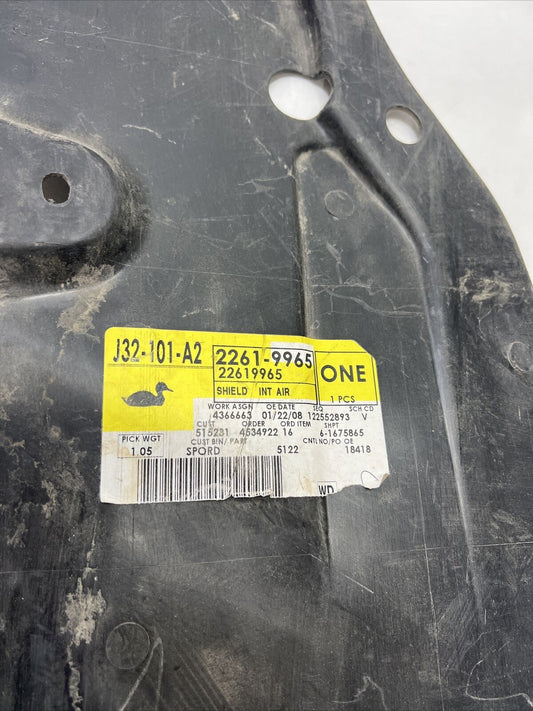 Genuine OEM GM Grand Am Air Inlet Shield 1999-2005 22619965