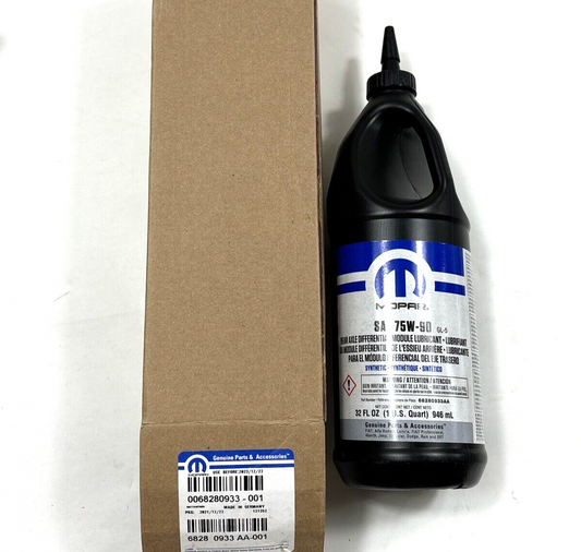 Genuine OEM Mopar Dodge Hornet Jeep Compass Gear Lubricant 2015-2025 68280933AA
