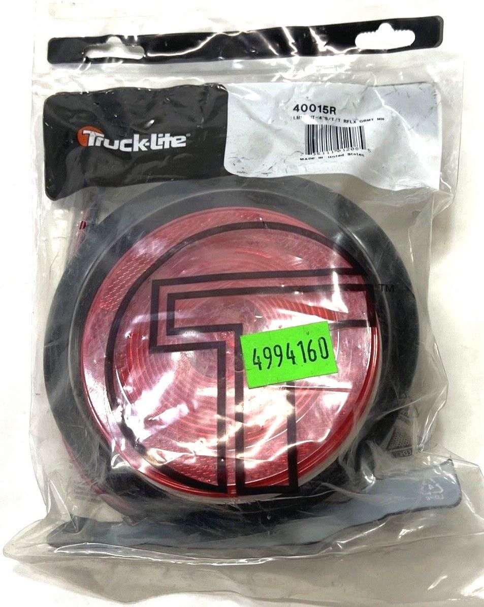 New OEM Trucklite Lamp Kit, 4" Round Stop Turn Tail Light w/ Gasket 40015R