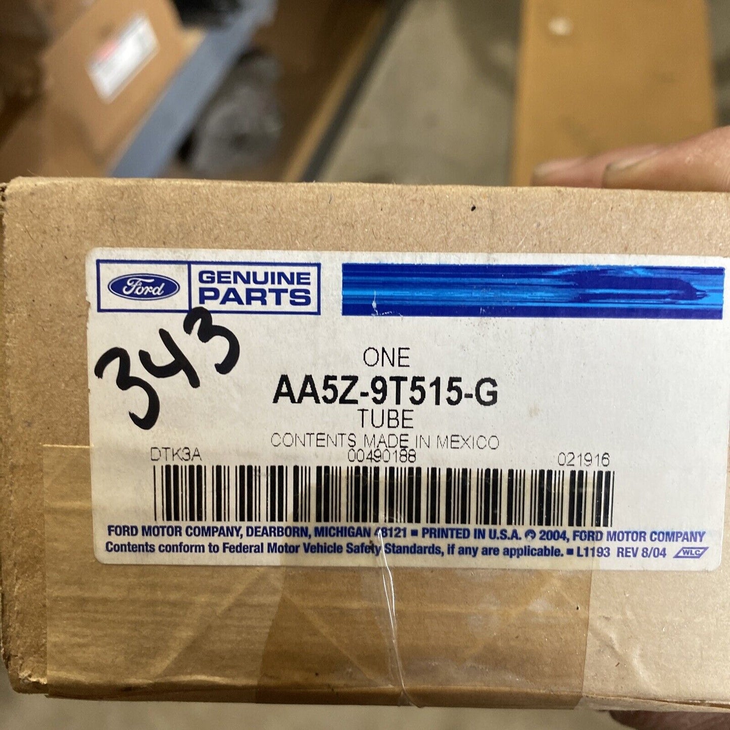 New OEM Ford 3.5L EcoBoost V6 Turbo Lower Oil Tube 2010-2019  AA5Z-9T515-G