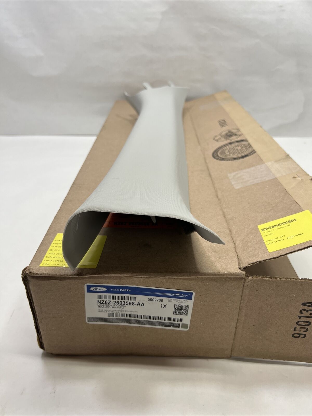 New OEM Genuine Ford Maverick 2022-23 Windshield Pillar Trim Right NZ6Z2603598AC