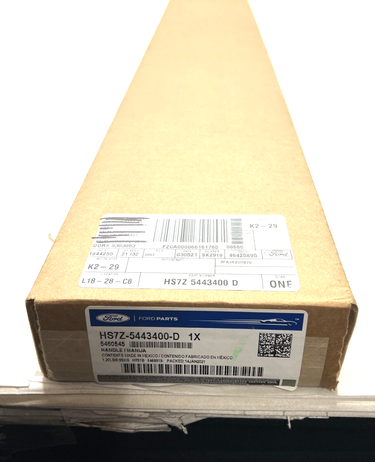 New OEM Genuine Ford Fusion 2017-2018 Deck Lid Molding HS7Z5443400D