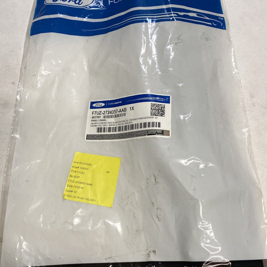 New OEM Genuine Ford Panel - Trim F7UZ-2724357-AAB