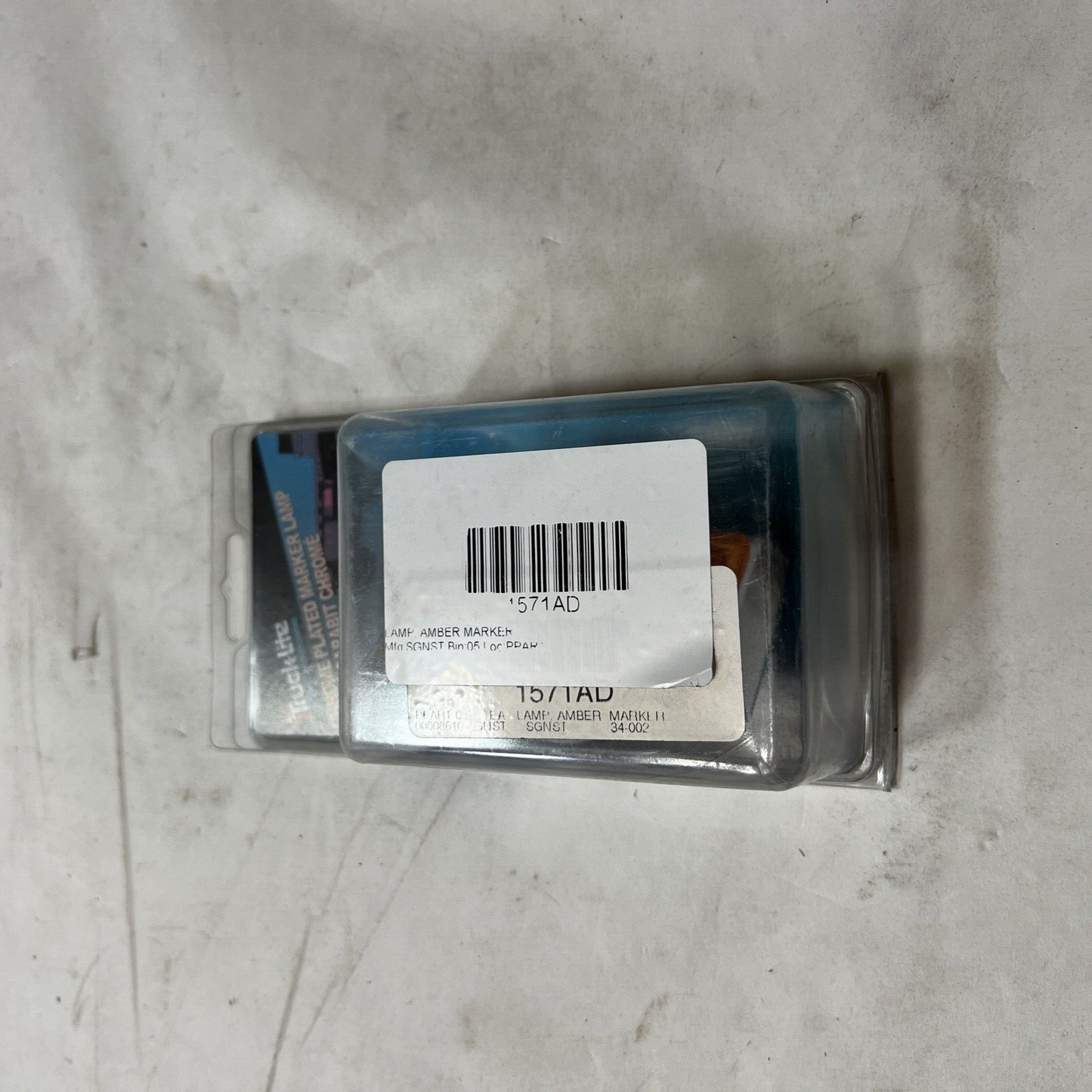 New OEM Genuine Truck Lite Chrome Plated Marker Lamp Light 1571AD