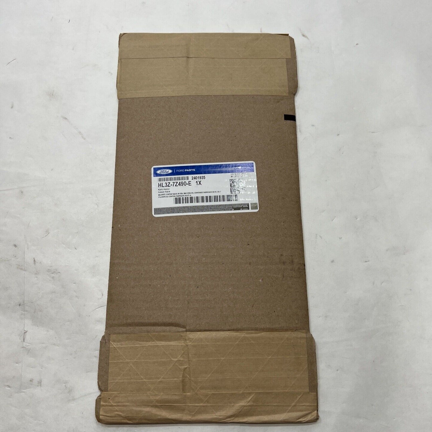 New OEM Genuine Ford Plate And Gasket Assembly HL3Z7Z490E