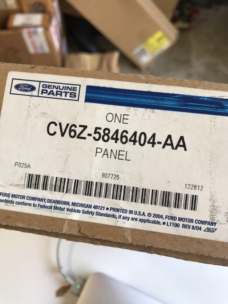 New OEM Ford Focus Tail Gate Trim Panel 2012 2013  CV6V-5846404-AA