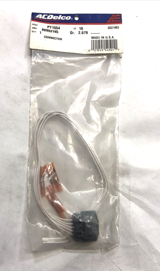 GM OE/GM Genuine Parts Tail Lamp Repair Connector ACDelco PT1554 88953145