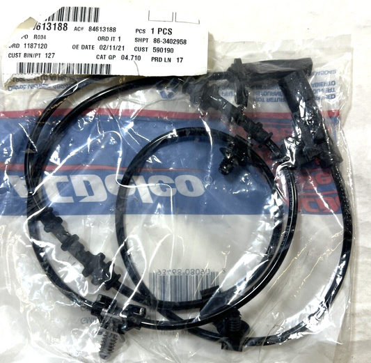 Genuine OEM GM Chevrolet Front Wheel ABS Wheel Speed Sensor 2016-2022 84613188