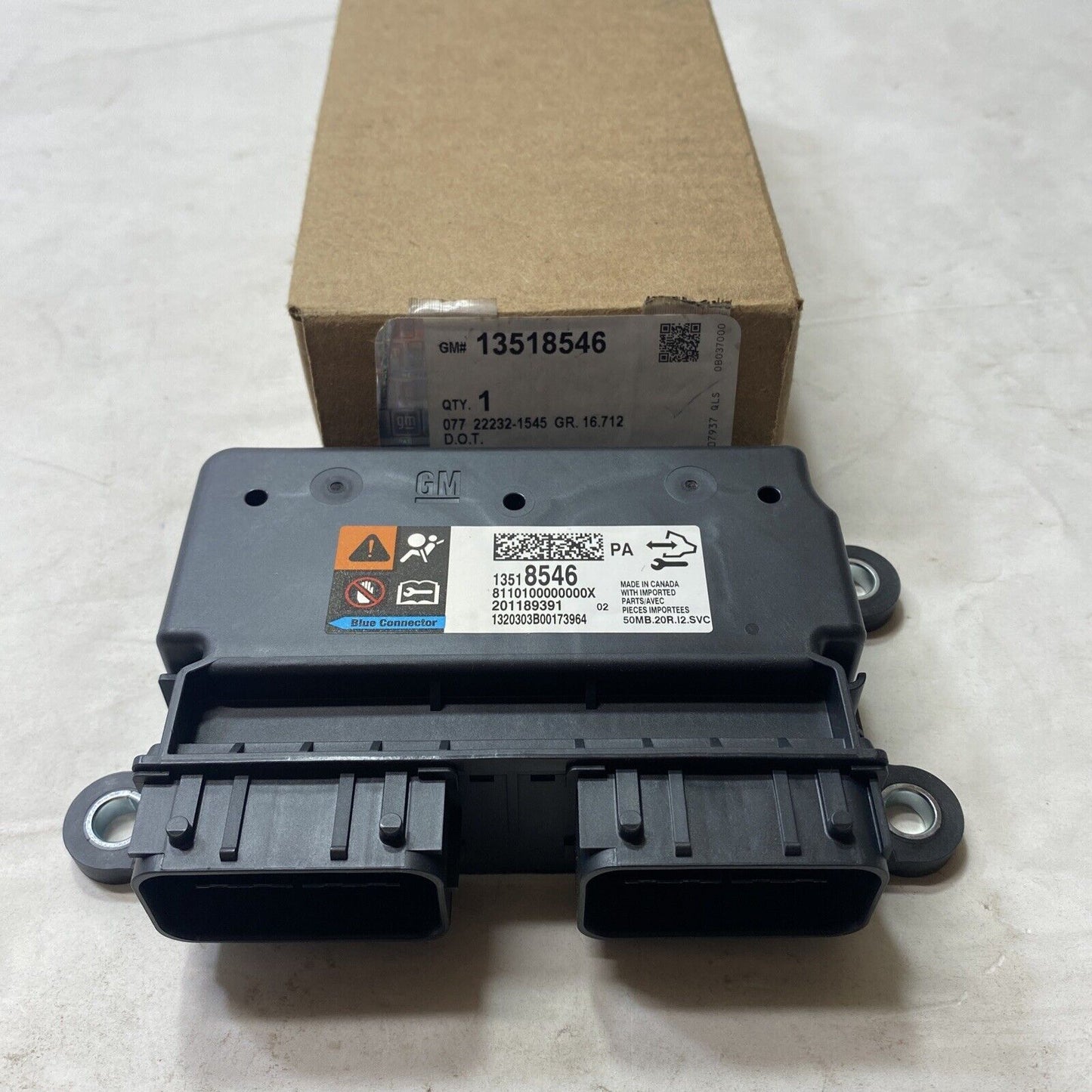 New OEM Genuine GM Envision 2021-2023 Control Module Unit 13518546