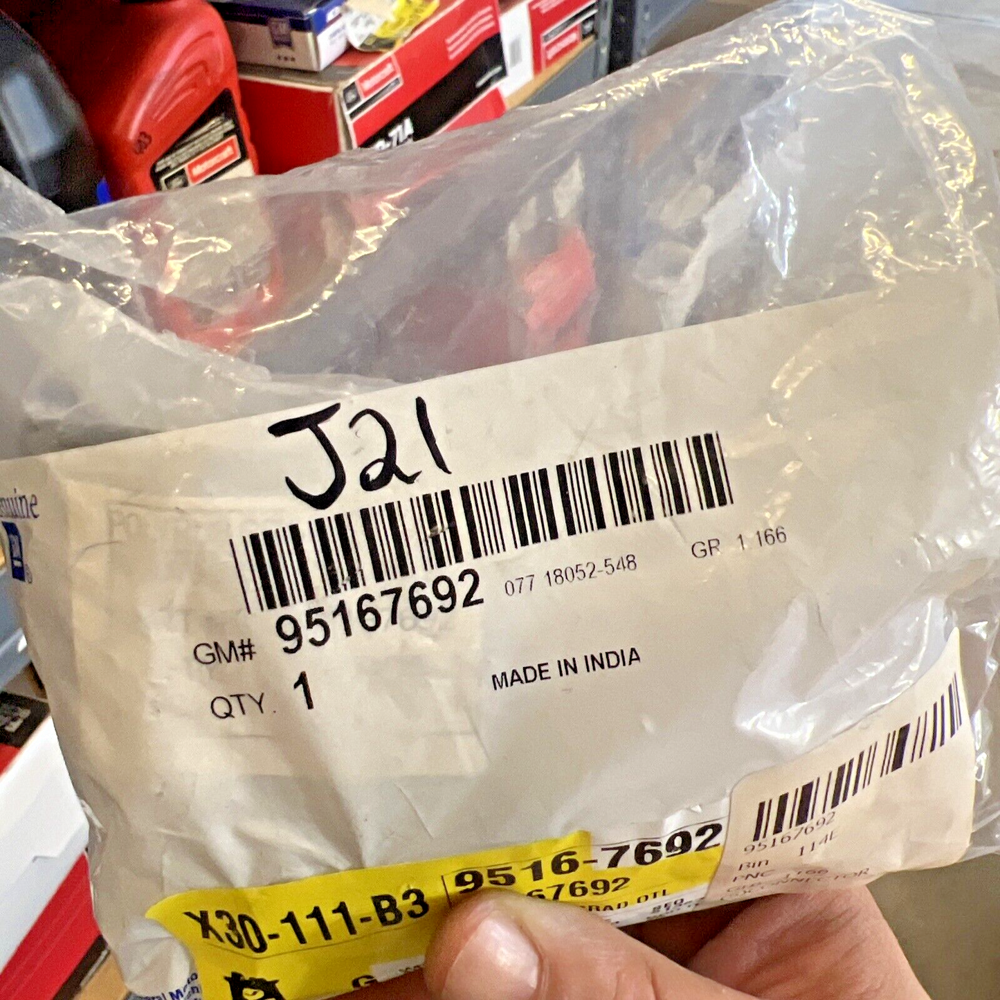 Genuine OEM GM Chevrolet Sonic Front Radiator Outlet Hose Connector 95167692