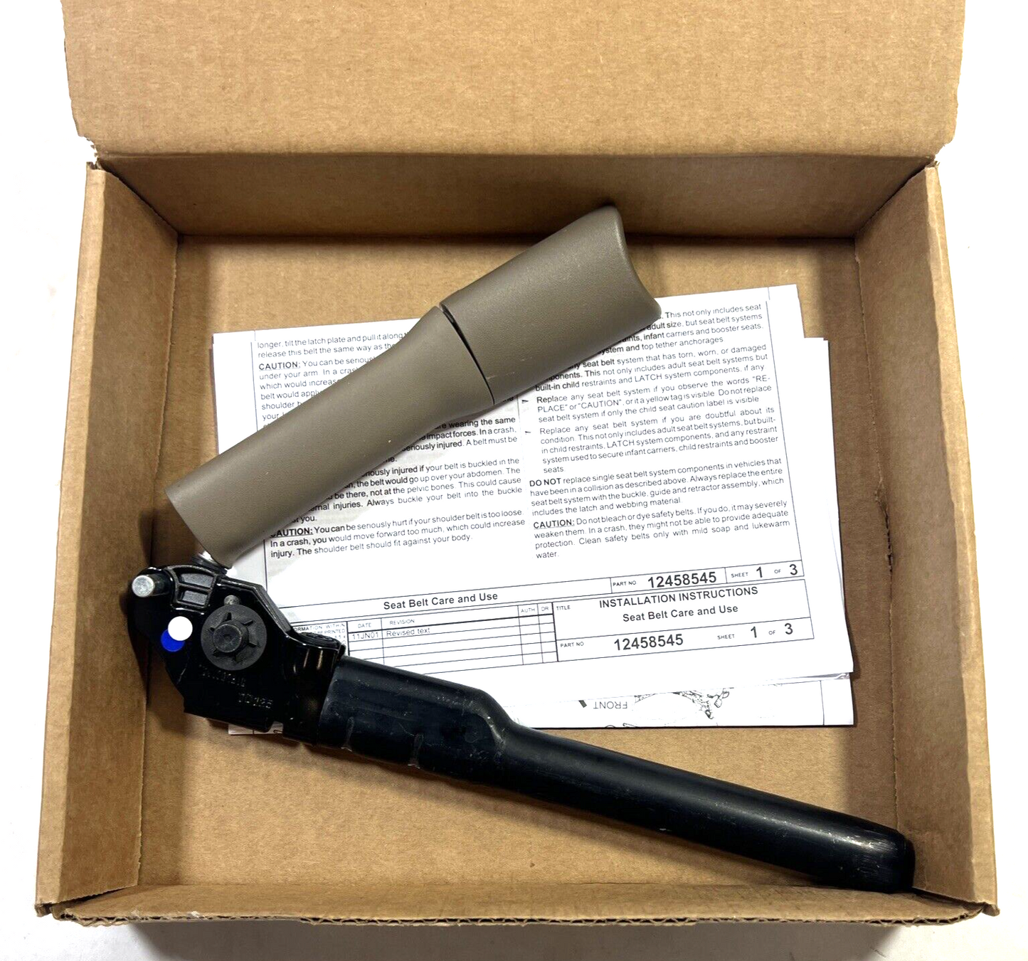 Genuine OEM GM Escalade Left Driver Side Seat Belt Buckle 2017-2020 19356264