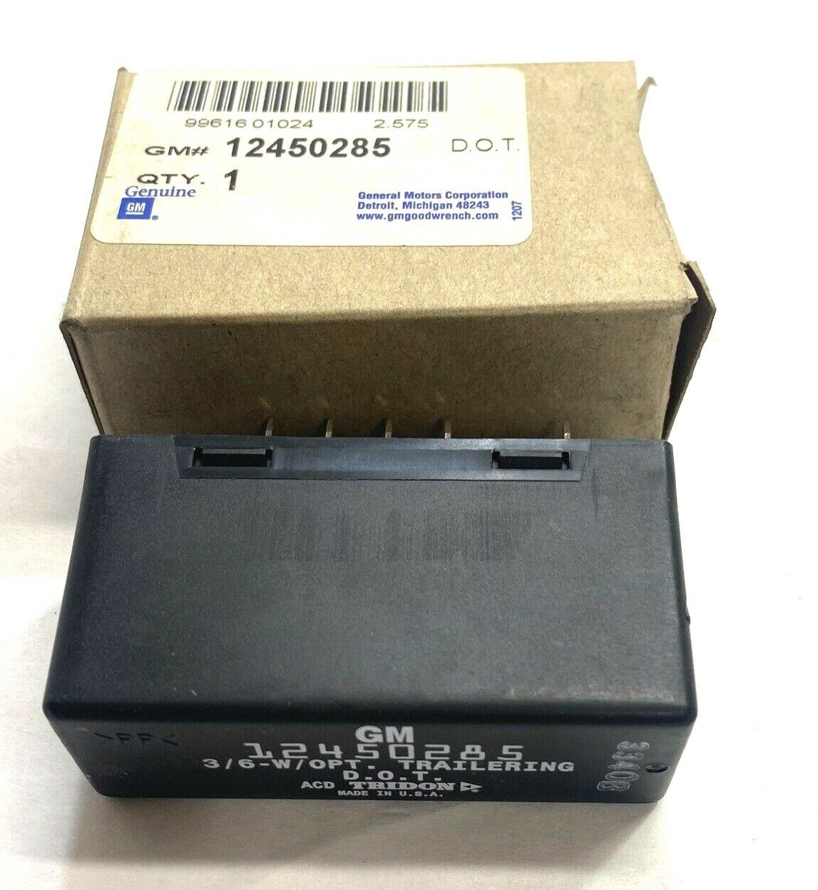 New OEM Genuine GM FLASHER 12450285 GM 12450285