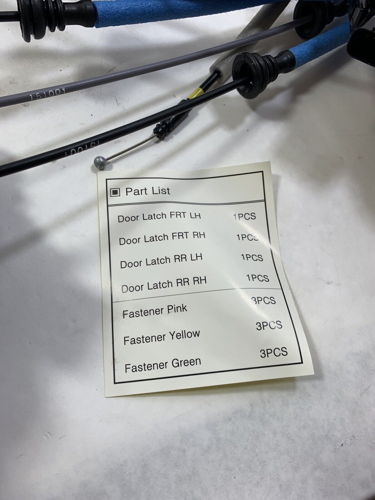 New OEM Hyundai Sonata Door Latch Kit 2015-2016 81400C1000QQH