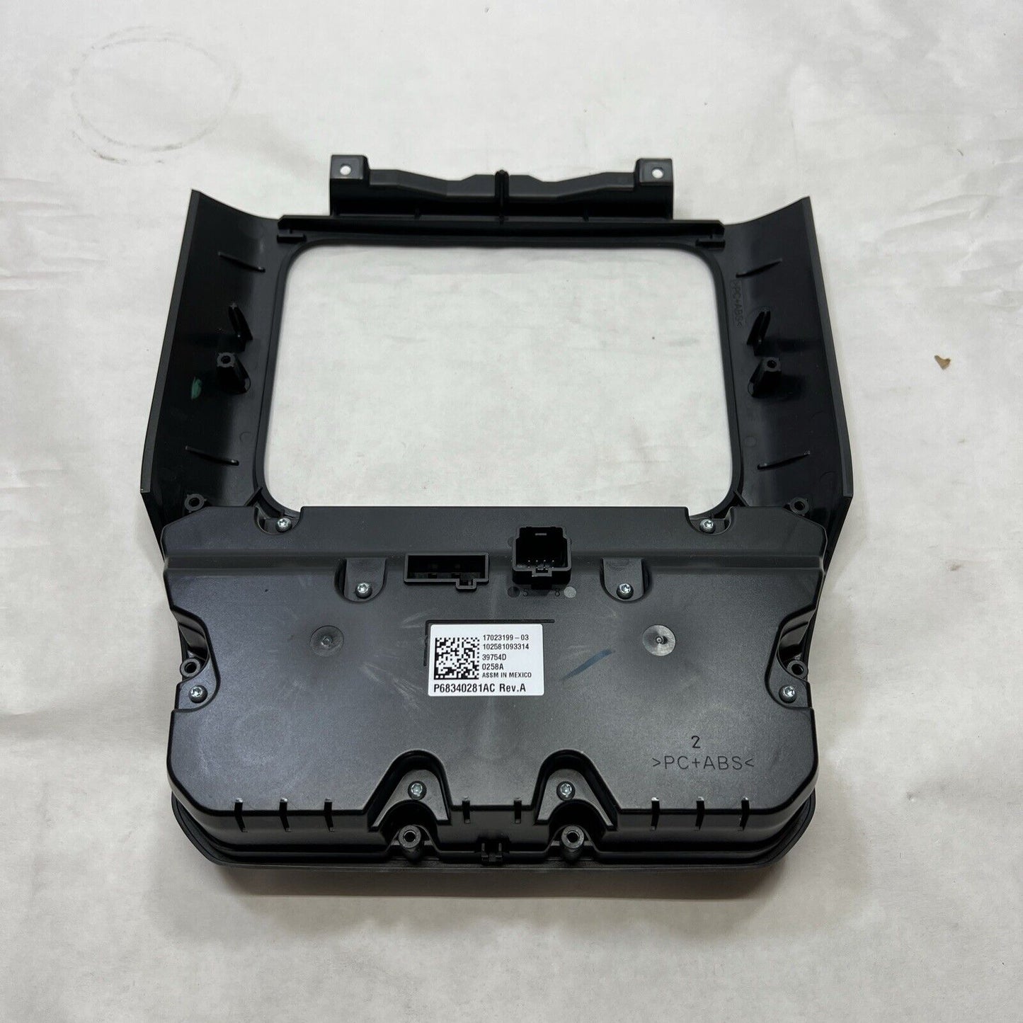 New OEM Genuine Mopar 1500 2019 HVAC Control Switch Center Panel 68340281AC