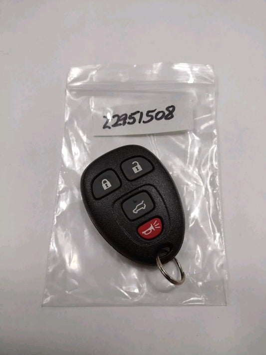GM Genuine Parts 22951508 4 Button Keyless Entry Remote Key Fob