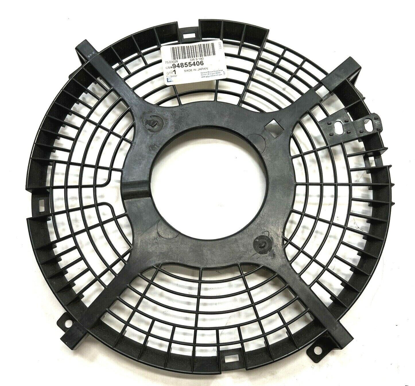 New OEM GM A/C CONDENSER FAN SHIELD ACDelco 94855406