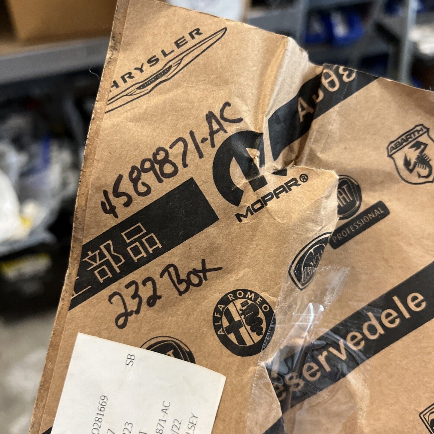 Genuine OEM Mopar Charger Deck Lid Prop 2011-2023 4589871AC