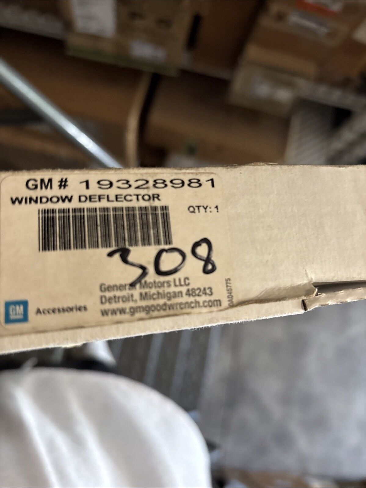 Genuine OEM GM Chevy Silverado 1500 Window Deflector Rain Guard 2014-19 19328981