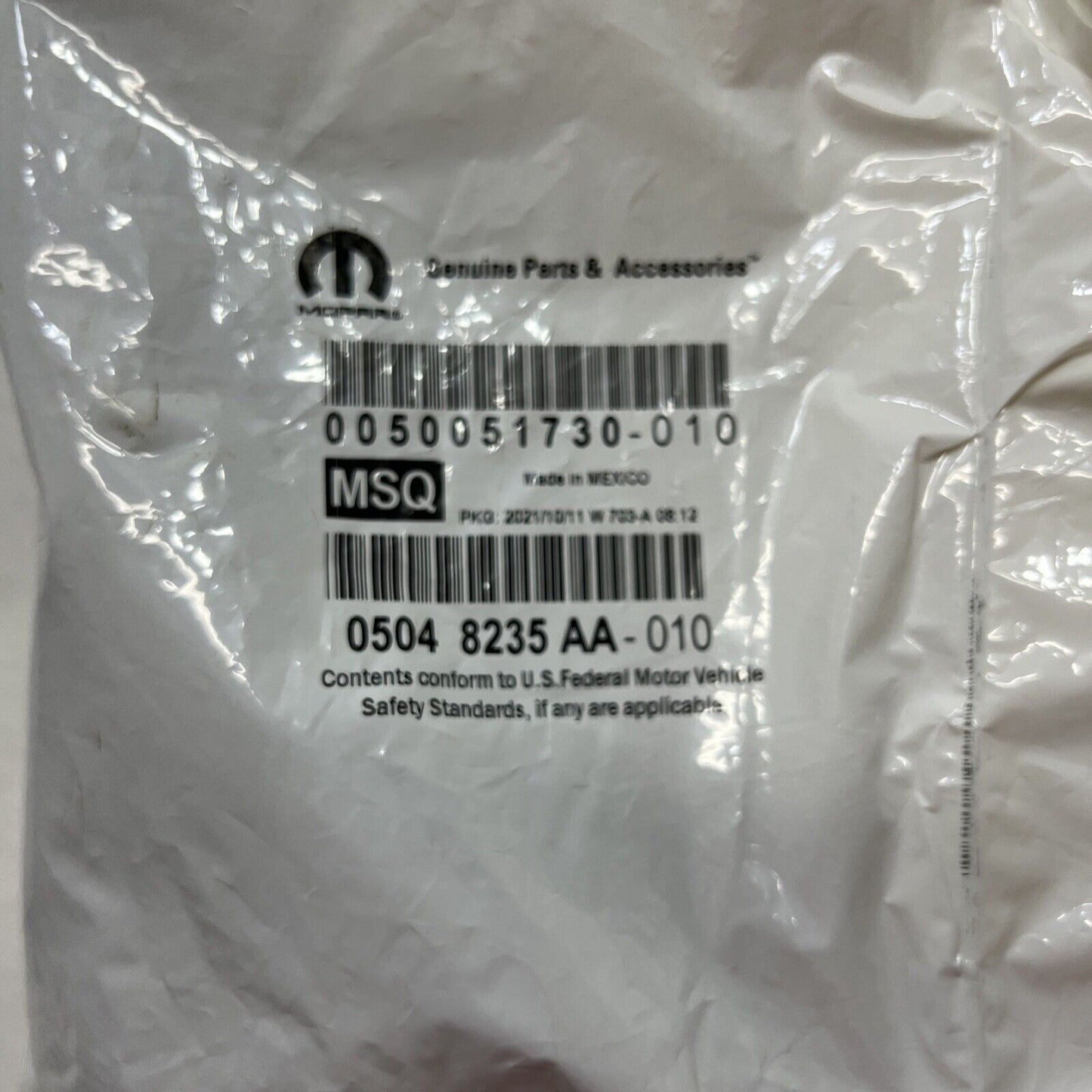 *1 Single Spark Plug Tube Seal Mopar 5048235AA