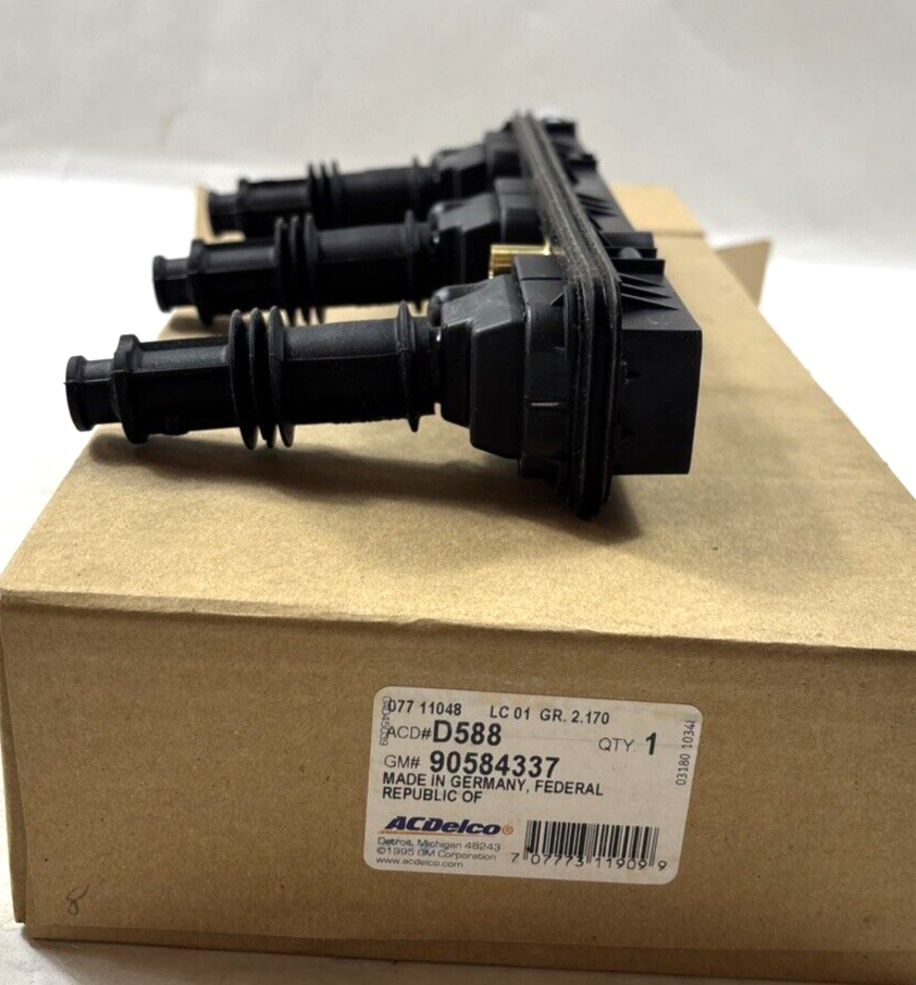 Genuine OEM GM Saturn L300 Ignition Coil 1999-2005 90584337 ACDelco D588