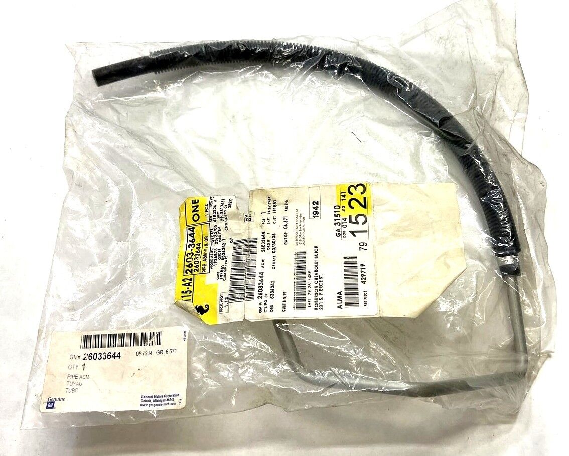 New OEM GM Buick Century Power Steering Return Hose 1994-96 26033644