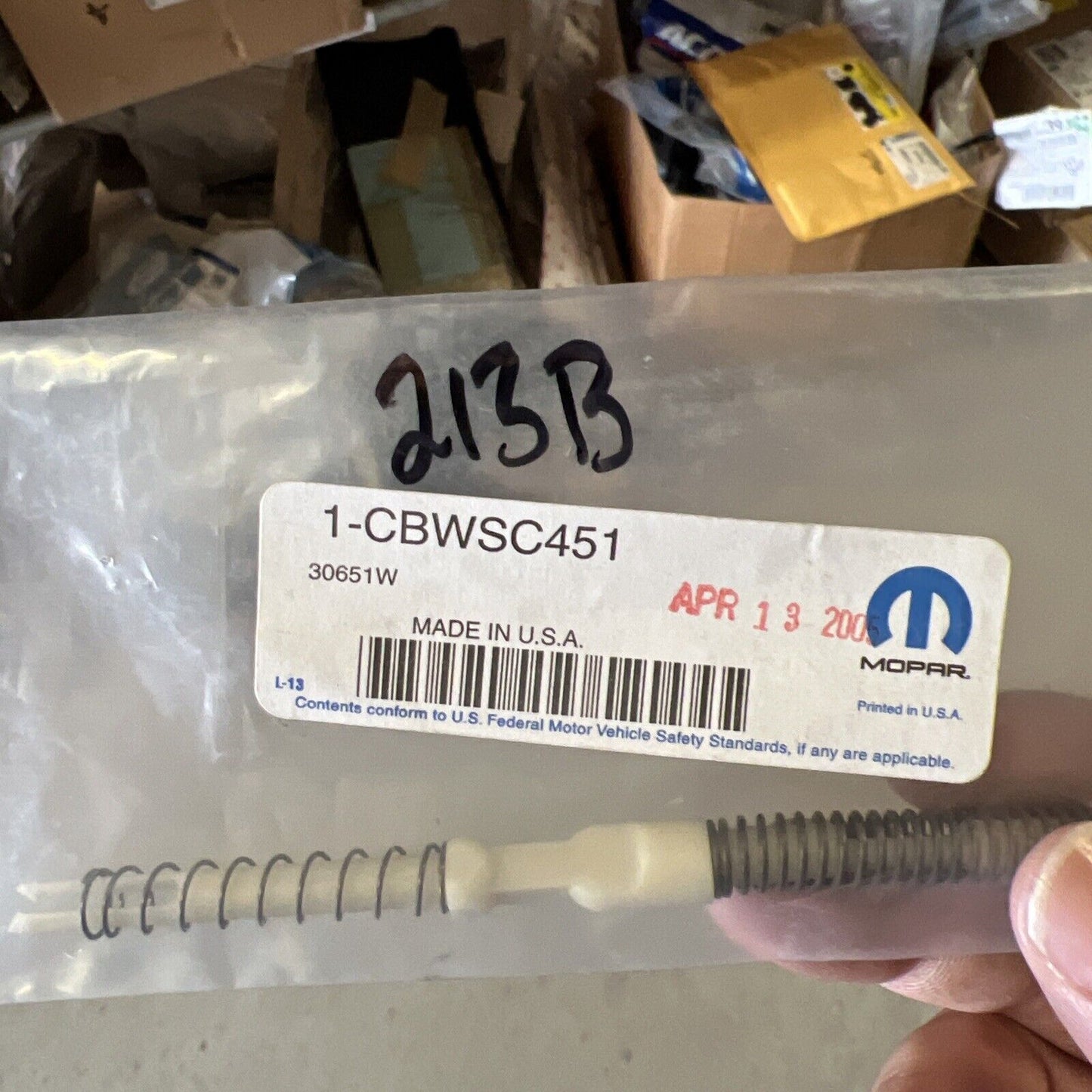 New OEM Genuine Mopar Trans Shifter Push Rod CBWSC451