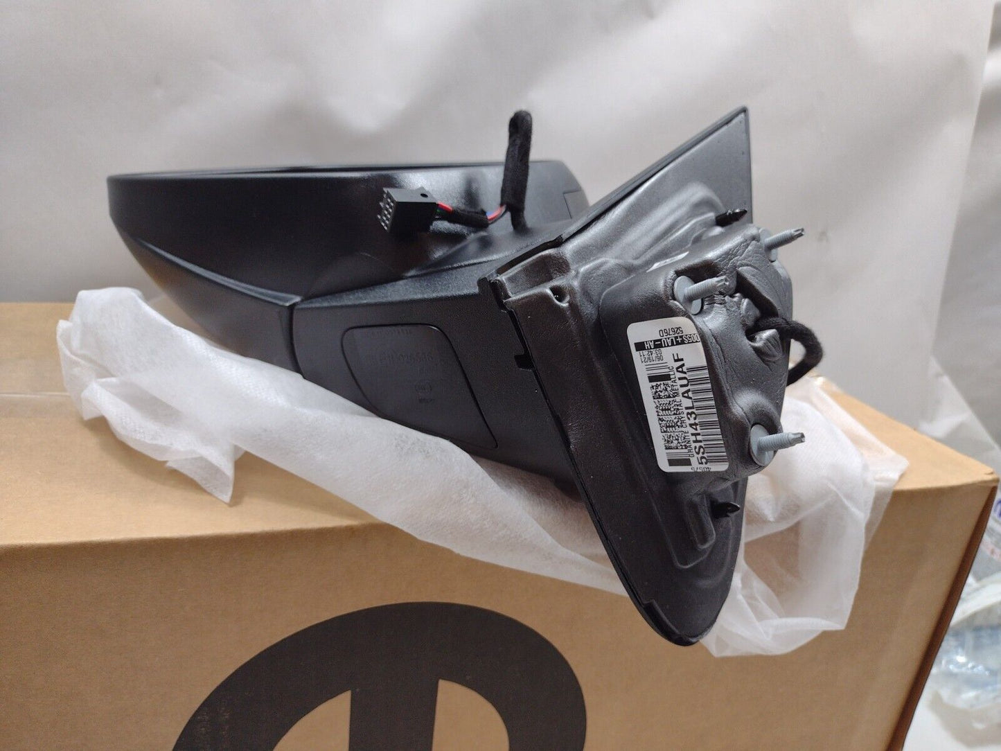 Genuine OEM Mopar Left Driver Side Outside Rear-View Mirror 2013-2022 5SH43LAUAF