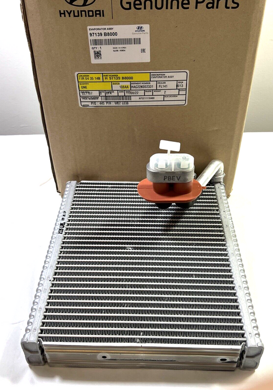 Genuine OEM Hyundai Santa Fe Evaporator Core Assembly 2013-2018 97139B8000