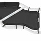 New Rear Tube Door Cover Kit for 2007-2018 Jeep Wrangler Steinjager J0041085