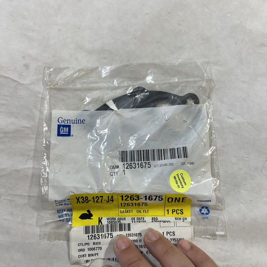 Genuine OEM GM Chevrolet Express 2500 Engine Oil Filter Adapter Gasket 12631675
