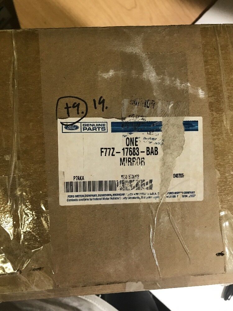 New OEM Ford F150 Mirror Driver Side GENUINE 90's Model F77Z-17683-BAB