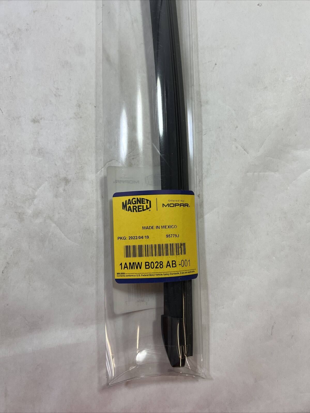 Genuine OEM Mopar Front Wiper Blade 1AMWB028AB