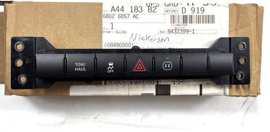Genuine OEM Mopar Dodge Ram 1500 Instrument Panel Switch 2009-2012 68026057AC