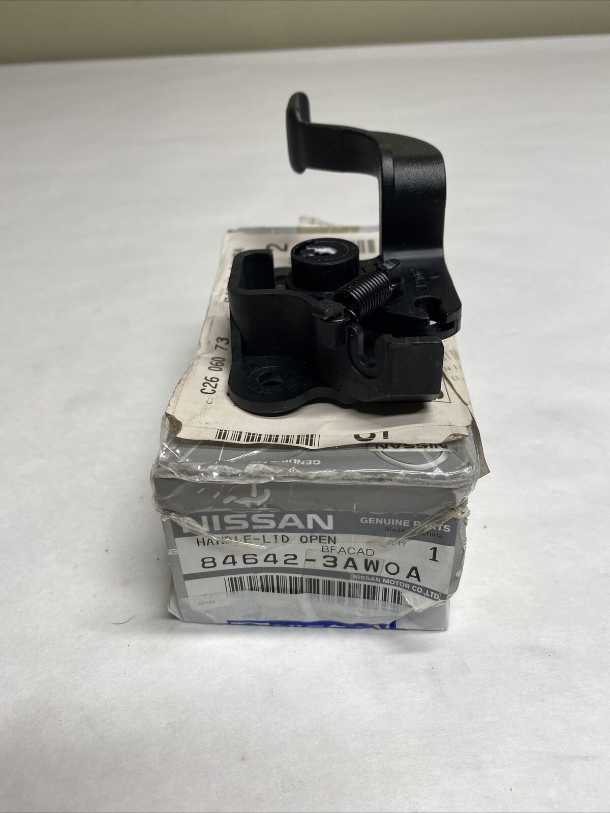 New OEM Nissan Versa Handle Trunk & Fuel Lid Opener 2012-2019 846423AW0A