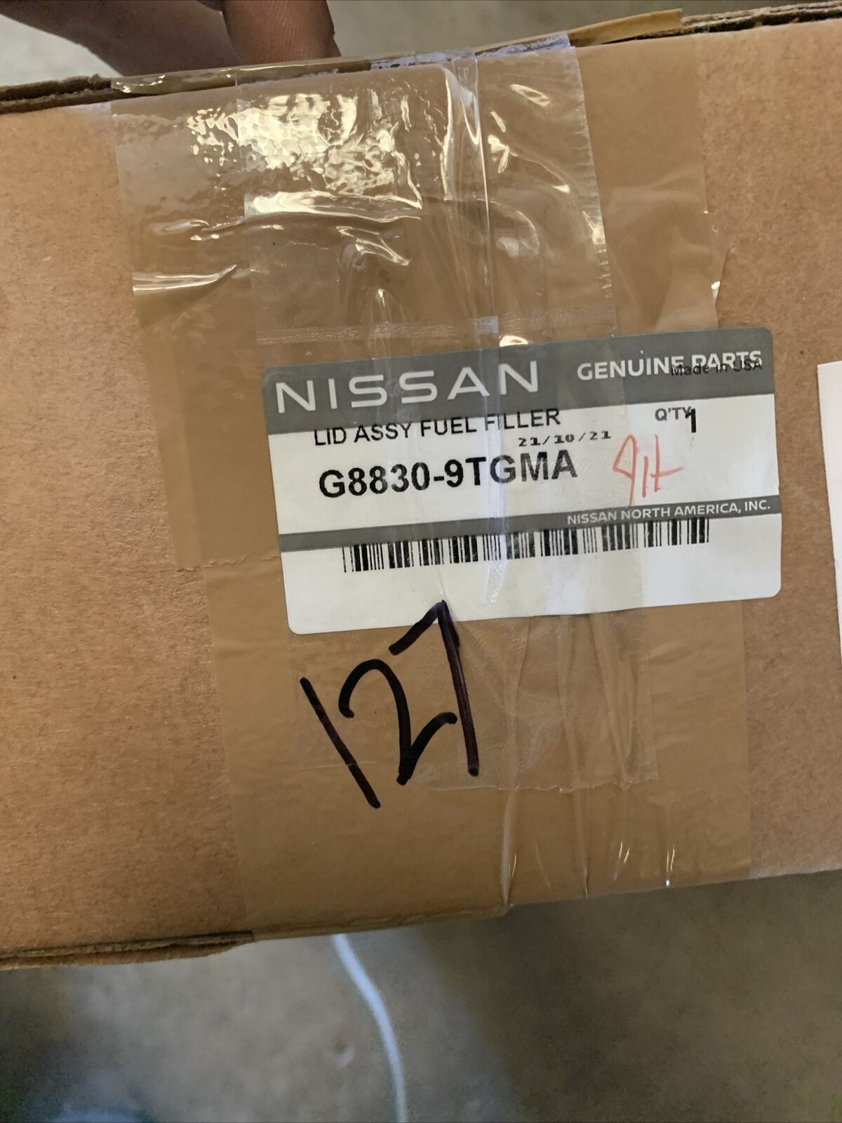 New OEM Genuine Nissan Fuel Door G8830-9TGMA