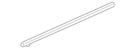 Genuine OEM GM Chevrolet Front Left Side Window Sweep Belt Molding 23387843