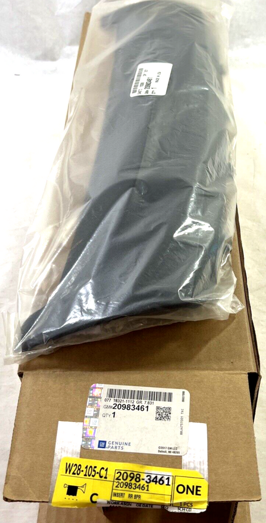 Genuine OEM GM Enclave Rear Bumper Fascia Insert 2013-2017 20983461