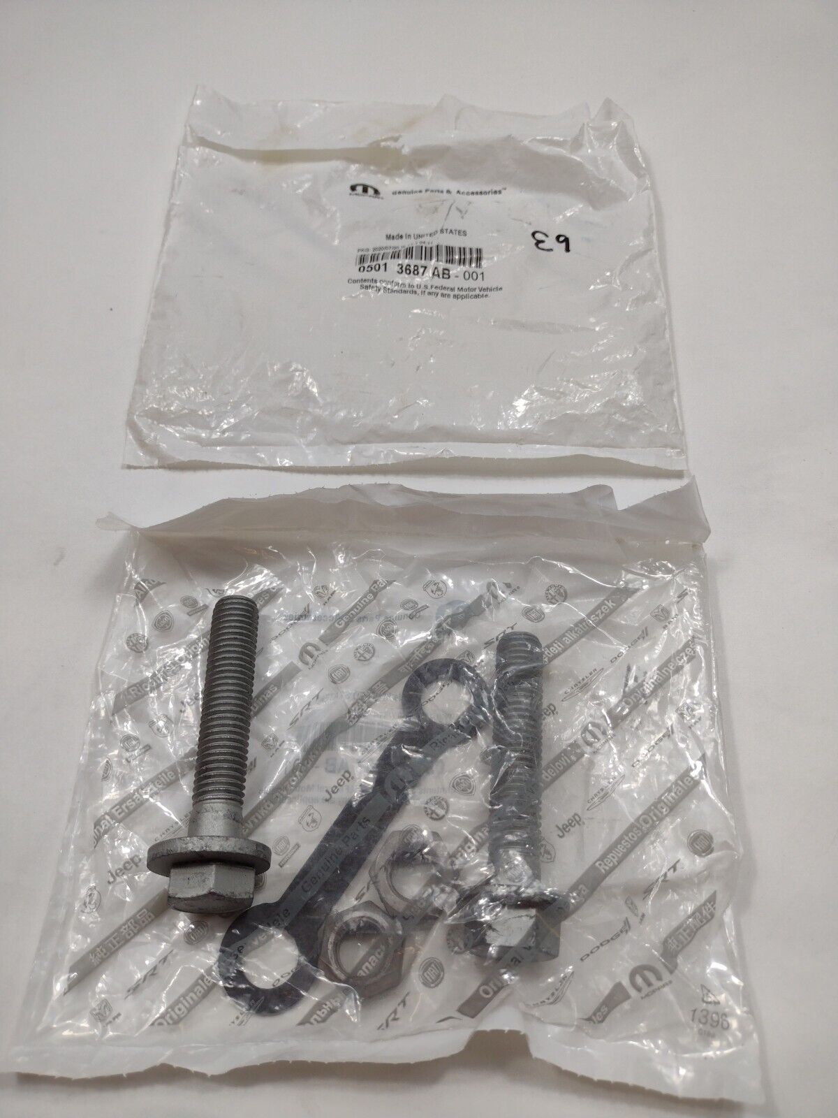Genuine OEM Mopar Alignment Camber Anchor Kit 2012-2015 Ram C/V 5013687AB