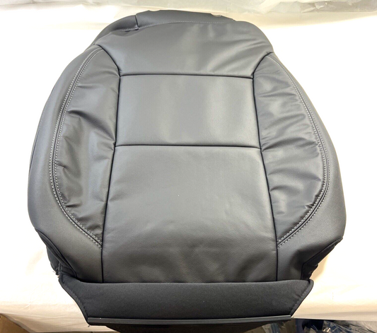 Genuine OEM GM Chevrolet Tahoe Seat Back Cover Leather Black 2021-2024 85157328