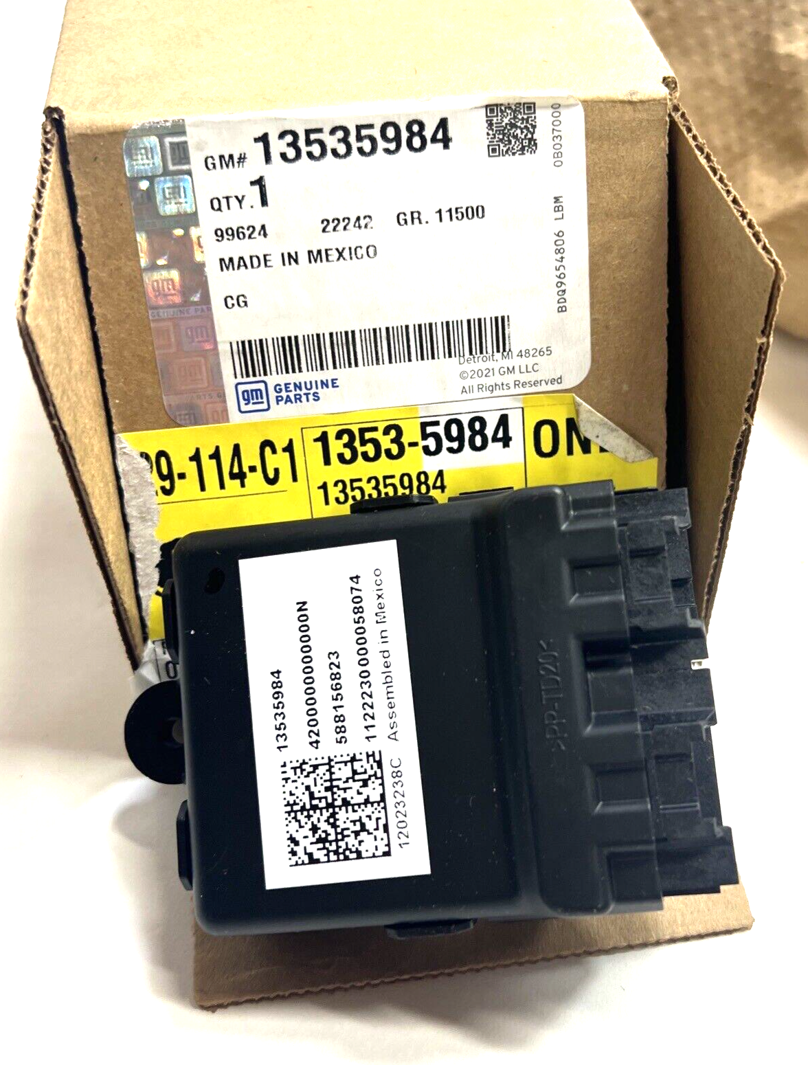 Genuine OEM GM XT4 Control Module 2020-2023 13535984