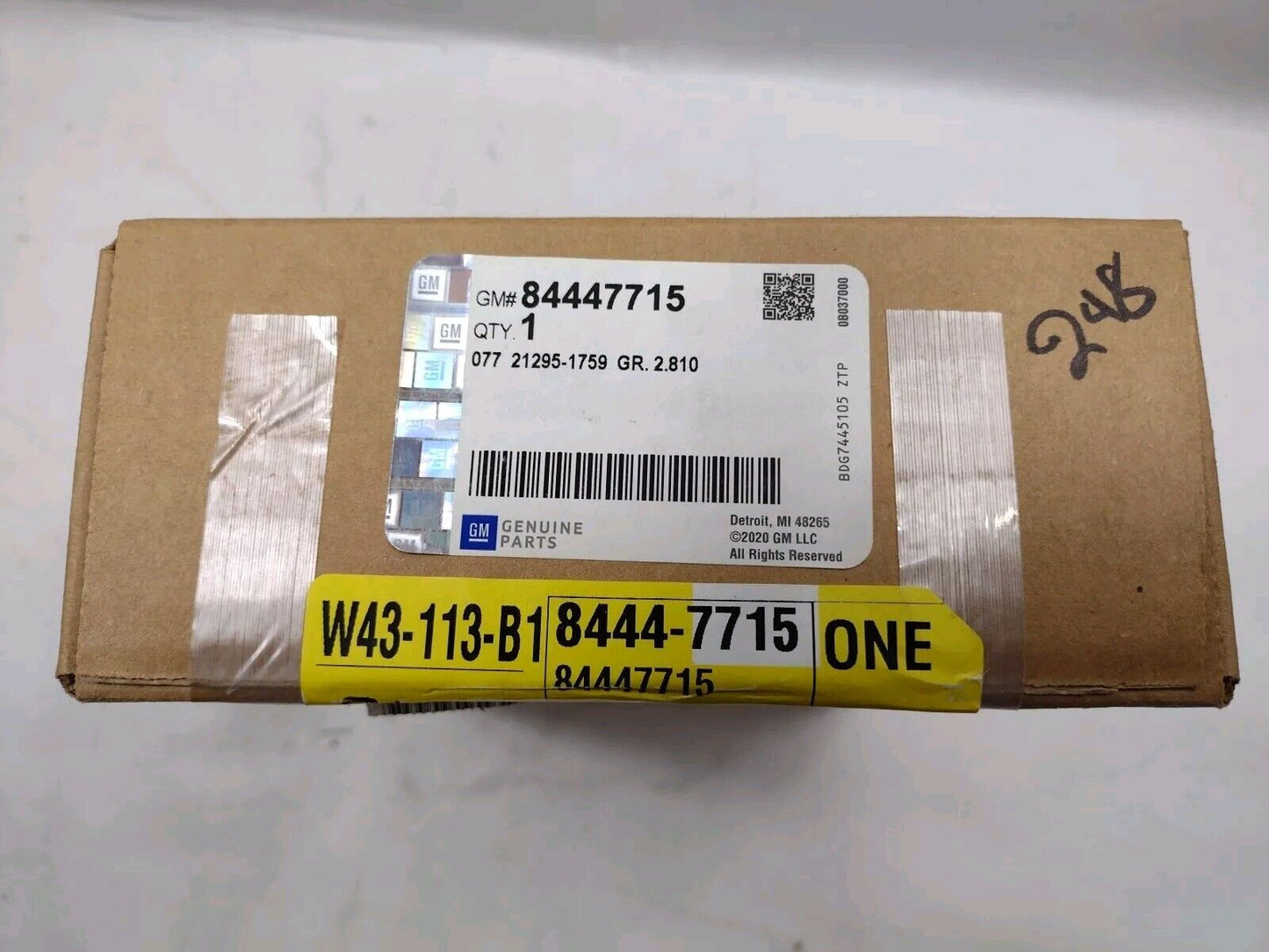 Genuine OEM GM Cadillac Escalade ESV Electrical Horn 2019-2024 84447715