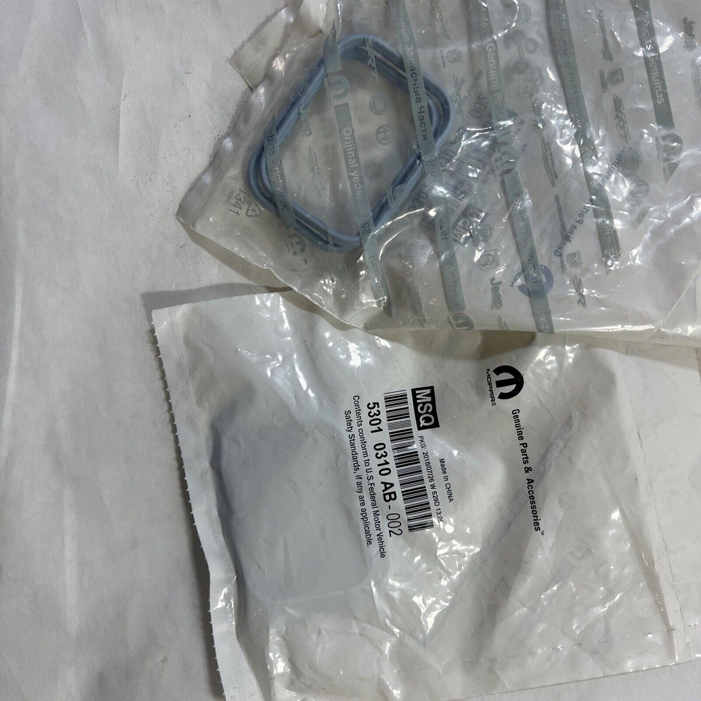 1 Single* Genuine OEM Mopar Liberty Intake Manifold Gasket Seal 01-12 53010310AB