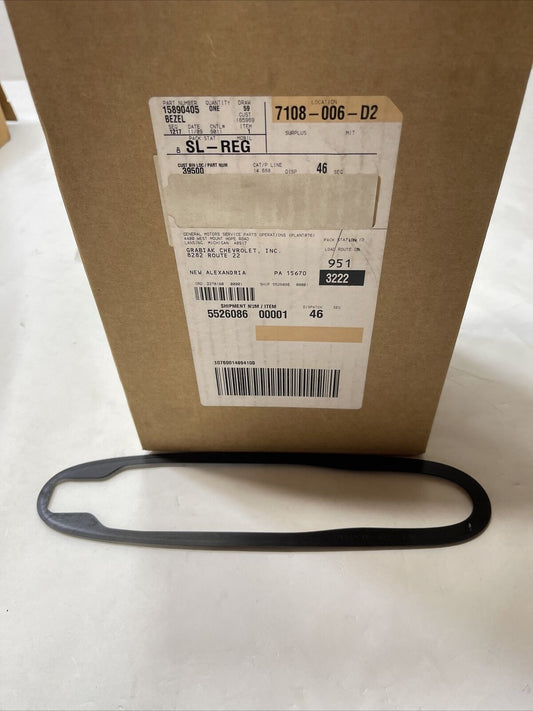 New OEM GM Ebony Armrest 15890405