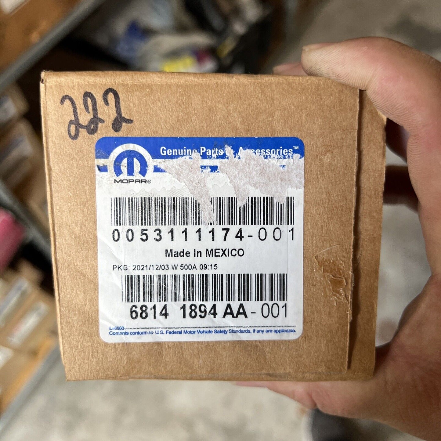 Genuine OEM Mopar Cherokee Door Window Switch Bezel 2014 68141894AA