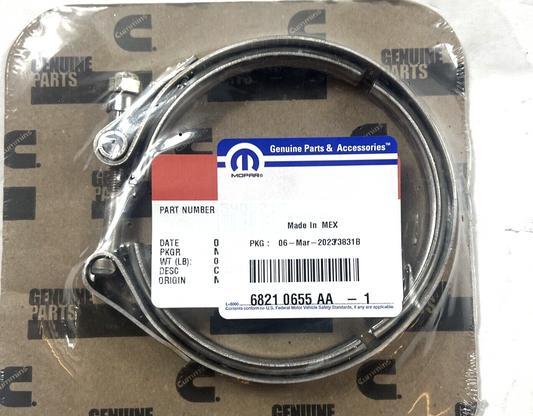 Genuine OEM Mopar Dodge Ram 2500 3500 Exhaust Clamp 6.7L 2007-2018 68210655AA