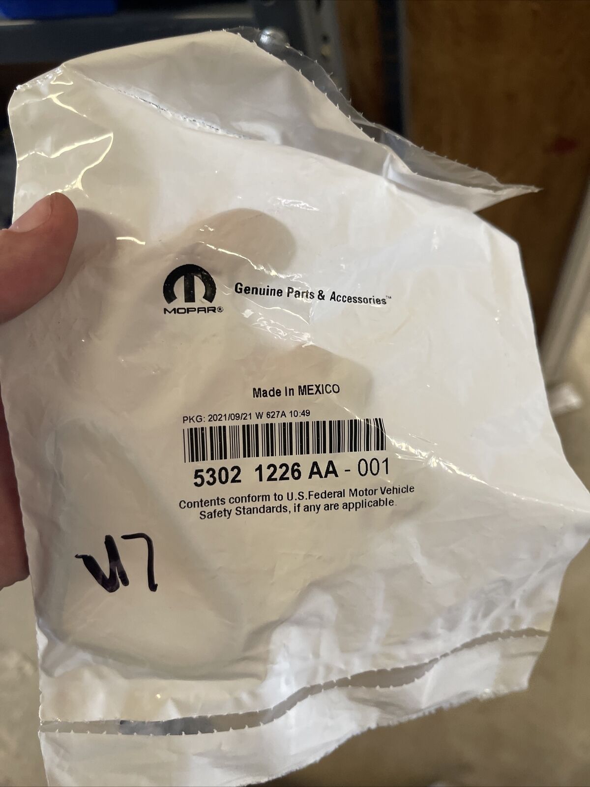 New OEM Genuine Mopar Liberty 02-12 Front Engine Timing Cover Gasket 53021226AA