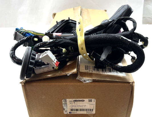 NEW Genuine OEM GM Front Passenger Side Door Wiring Harness 84599664
