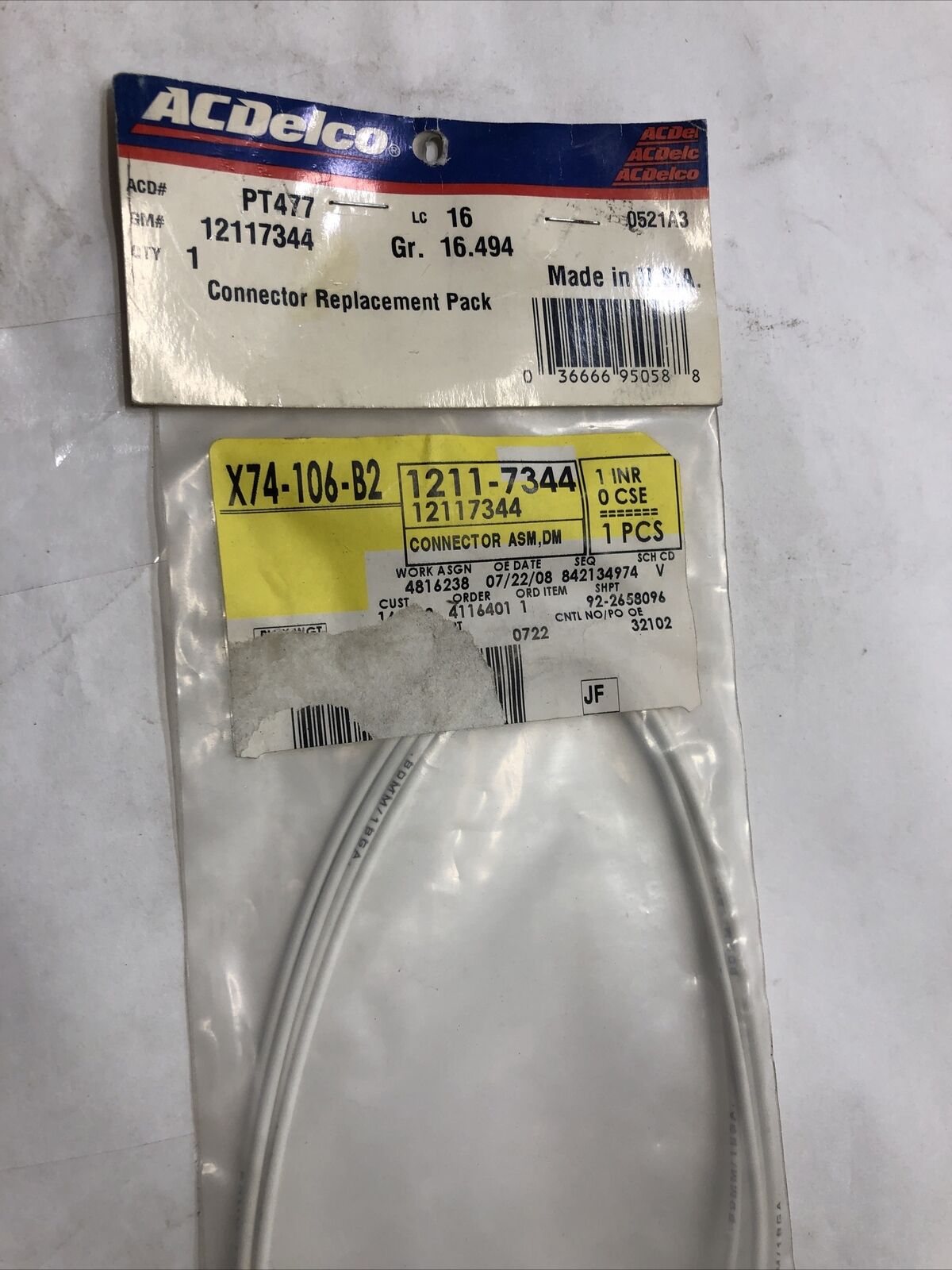 GM CONNECTOR W LEADS 4 WAY F 12117344