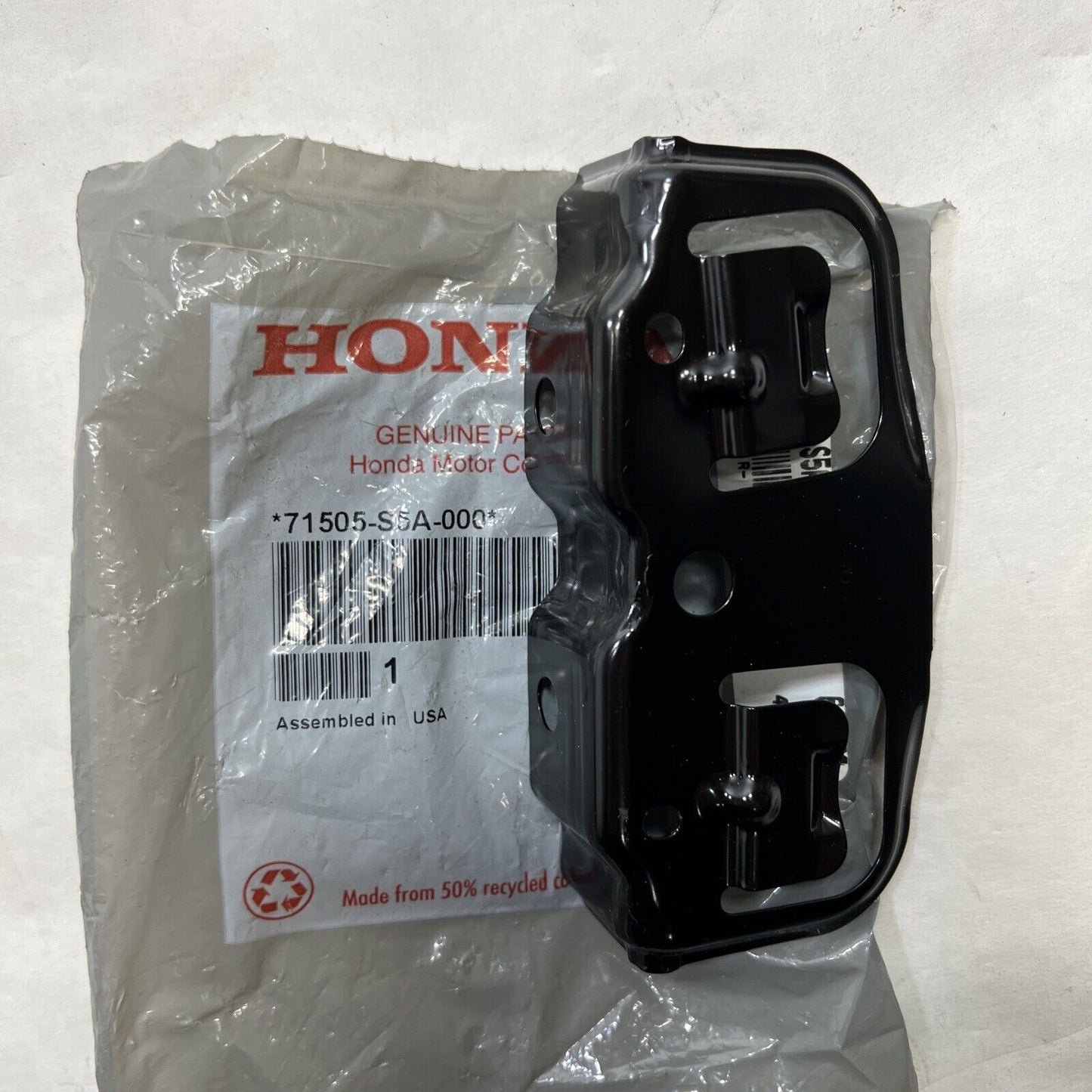 New OEM Genuine Honda Accord 2001-2007 Rear Bumper Bracket Side 71505S5A000