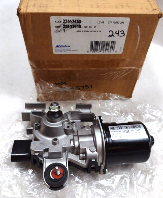 Genuine OEM GM Chevrolet Colorad Windshield Wiper Motor 2015-2022 23117450